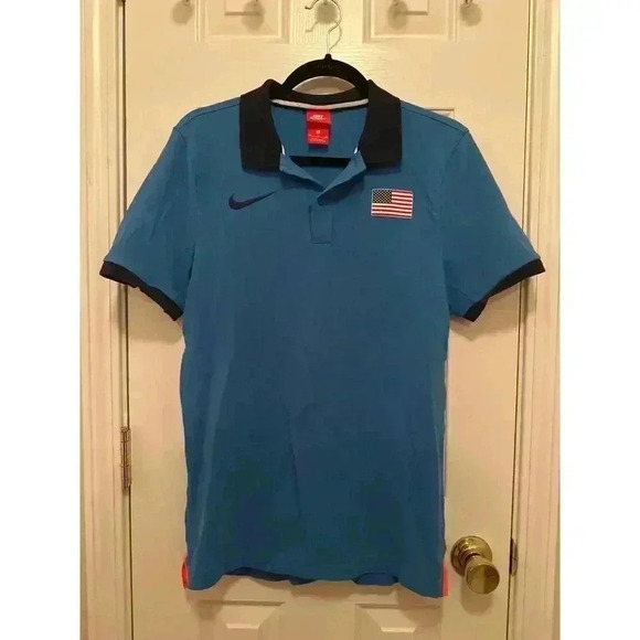 NIKE USA RIO Olympics Track and Field Polo - Picture 1 of 4